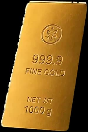 Lingote de oro.