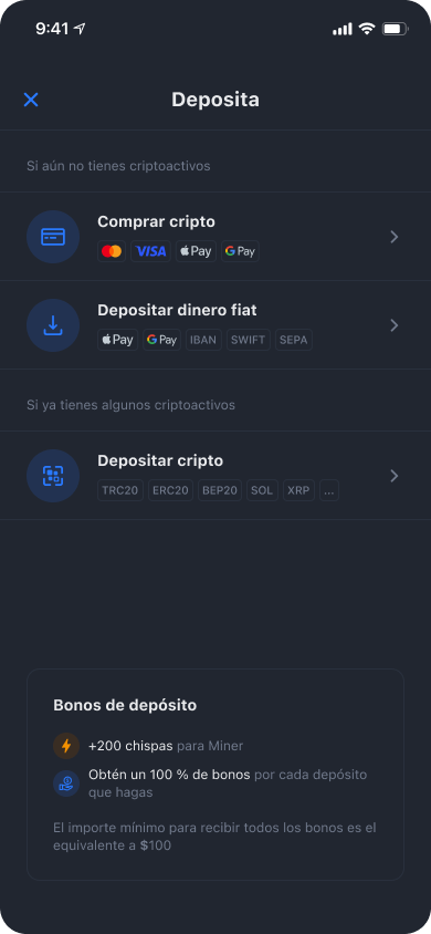 Interfaz de YouHodler con el panel de precios de criptomonedas en tiempo real