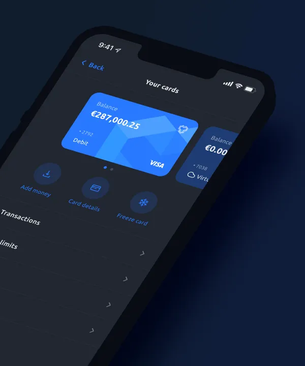 Captura de las soluciones de trading en la app de YouHodler